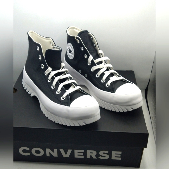 Converse Other - Converse Chuck Taylor All Star Lugged 2.0 Leather Black/White